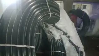 Packing of HDPE pipe 