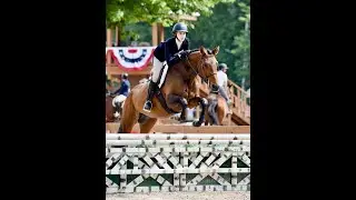 Camden Waldo and Memphis Belle winning THIS round, Germantown Charity Horse Show 2023