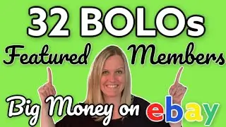 32 крупных денежных и хлебных BOLO. Известные участники делятся своими товарами BOLO на eBay. Буд...