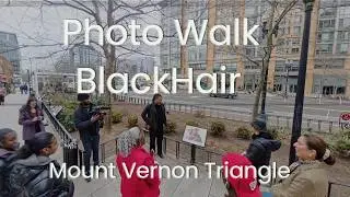 #BlackHair Photo Walk at Mount Vernon Triangle R2 #photography #ArtWalk #Insta360X4
