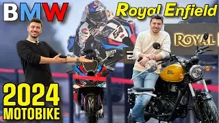 MOTOBIKE 2024 / BMW VE ROYAL ENFIELD STANDLARI /  M1000RR  M1000XR