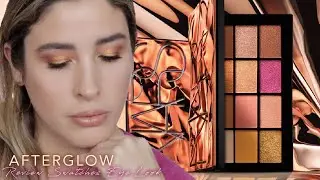 NARS AFTERGLOW FALL OR SUMMER? Eyeshadow Palette REVIEW SWATCHES EYE LOOK FIRST IMPRESSIONS DEMO