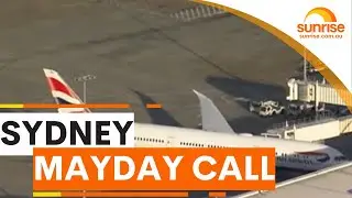 Sydney airport mayday call for British Airlines flight | Sunrise