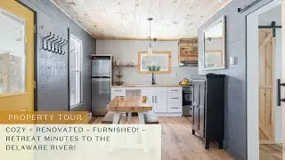 Cozy + Renovated&ndash;Retreat Mins to the Delaware River! | 1414 Milanville House Tour | Upstate Curious