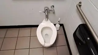 1294: American Standard Madera Toilet - Gordon Food Service Men's Restroom 🚹