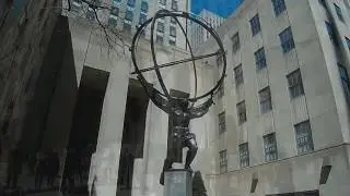 Atlas Statue 630 Fifth Avenue Rockefeller Center New York