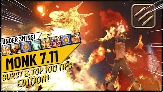 7.11 PvP MONK Job Breakdown & Guide [Bonus: burst & Top 100 Tips]