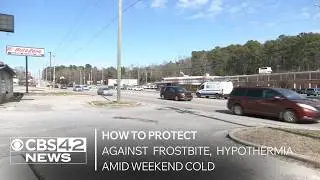 How to protect against frostbite, hypothermia amid Alabama cold