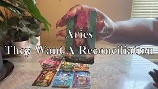 Aries ♈️ Love Tarot Reading They Want A Reconciliation May 2022