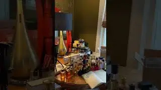 How I store + display my large perfume collection: vintage, new, niche, designer, mists...