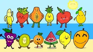 Las Frutas Tropicales🍓| Canci&oacute;n infantil 🎵| V&iacute;deos para ni&ntilde;os | Sun Sun