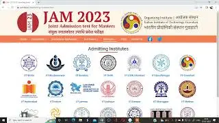 IIT JAM 2023 Official Notification