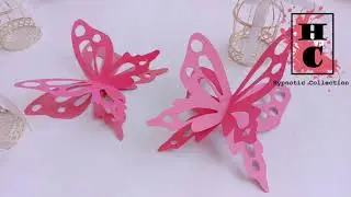DIY how to make 3D butterfly || Easy butterfly making || DIY butterfly || Paper Craft