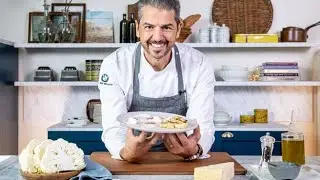 Il cavolfiore con crema di nocciole e fonduta di Andrea Berton