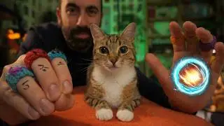 ASMR Full Chakra Alignment with My Cat (Purring) 🐾 Negative Energy Removal for Sleep