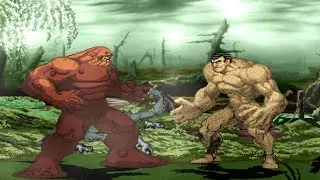 Clayface vs Sandman SAVAGES VILLAINS FIGHT😈 DC vs Marvel Comics Mugen Battle