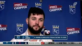 Jakob Junis on bullpen start: 'I went a lot deeper than I thought I was going to'