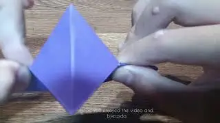 Origami Talking Crow