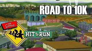 ROAD TO 10,000 SUBS! | FULL MAP MOD SIMPSONS HIT AND RUN