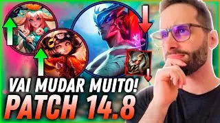 O PATCH 14.8 PARECE UMA ATUALIZA&Ccedil;&Atilde;O DE MID SET! MUDAN&Ccedil;AS E PREVIS&Atilde;O DO META! | Teamfight Tactics