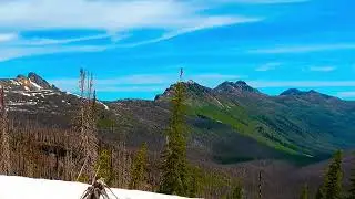 Over the crest and out to Goat Mountain; Swan Range