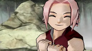Naruto: Ultimate Ninja (PS2) Sakura Saga Story Scenario (4K)