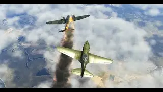 МиГ-3 против Bf110 высотный бой. Track IR. IL-2 Shturmovik Great Battles