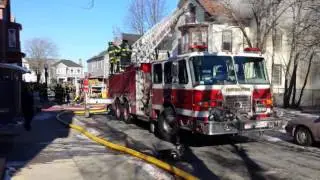 House Fire On Hill Street In New Bedford