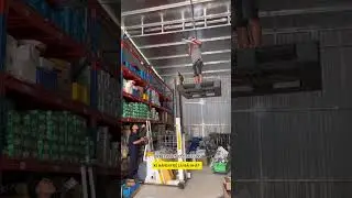 Xe n&acirc;ng điện đi bộ l&aacute;i 900kg cao 3.5m cho anh em n&acirc;ng h&agrave;ng v&agrave; c&acirc;y cảnh chậu cảnh