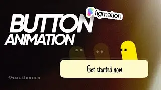 Boo emoji button animation in figma | Figma tutorial | Figma animation