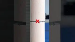 How to Perfectly Join Round Wooden Rods with Dowels. #shorts