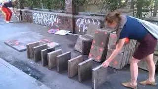 DOMINO HACK IN BERLIN (Oranienplatz)