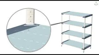MetroMax i Shelving Assembly