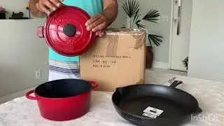 Resenha das panelas de ferro fundido esmaltado Fontignac, parte 1 (inclui frigideira Staub de 30 cm)