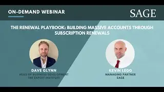 The Renewal Playbook: Building Massive Accounts Through Subscription Renewals