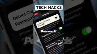 Tech Hacks - IPhone Setting- Password breach
