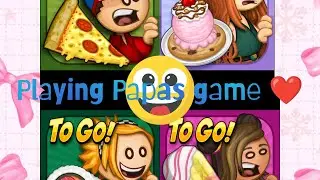 How to play Papas game free and gameplay video❤️❤️🌟