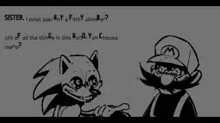 Brother, Sister Altercation (An All-Father And 2015 Mario Comic Dub)