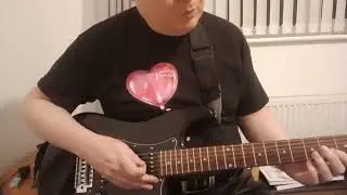 Electric guitar cover of 'Getting Started' by Sam Fender (Part C)