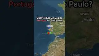 Quanto dura um voo de Portugal at&eacute; S&atilde;o Paulo?