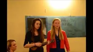 Wendell Vaughn ceremony second song by great grand daughters Kayla and Madison Robinson