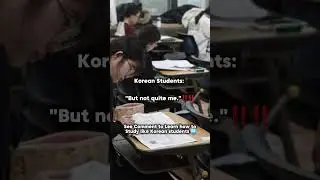 ⚡Here How Korean Students Study under Extreme Pressure #korea #motivation #studymotivation