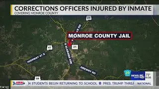 Corrections officers injured by inmate