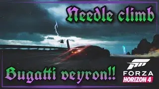 DRIFT BUGATTI VEYRON - FORZA HORIZON 4 /FORTUNE ISLAND NEEDLE CLIMB