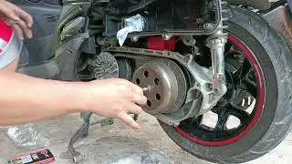 SYMPHONY EVO 250i - CHANGE DRIVE BELT