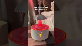 lampu tidur hujan ✨✨| barang unik | racun shopee #diy#barangunik #shopeevidio