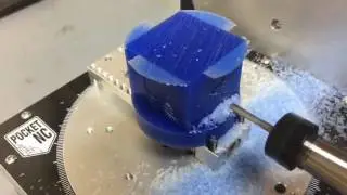 PocketNC 5-sided block 4x speed