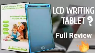 LCD Writing Tablet for Kids || Full Honest Review || Save Paper Save Trees !!!