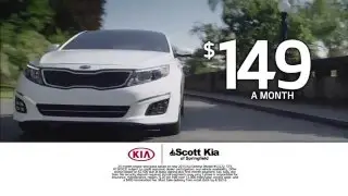 New Optima for $149/mo at Scott Kia's Ground Breaking Sales Event