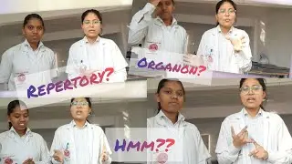 Difference bet repertory organon and HMM In simplest way by final yr bhms students #SCT #HOMOEOPATHY